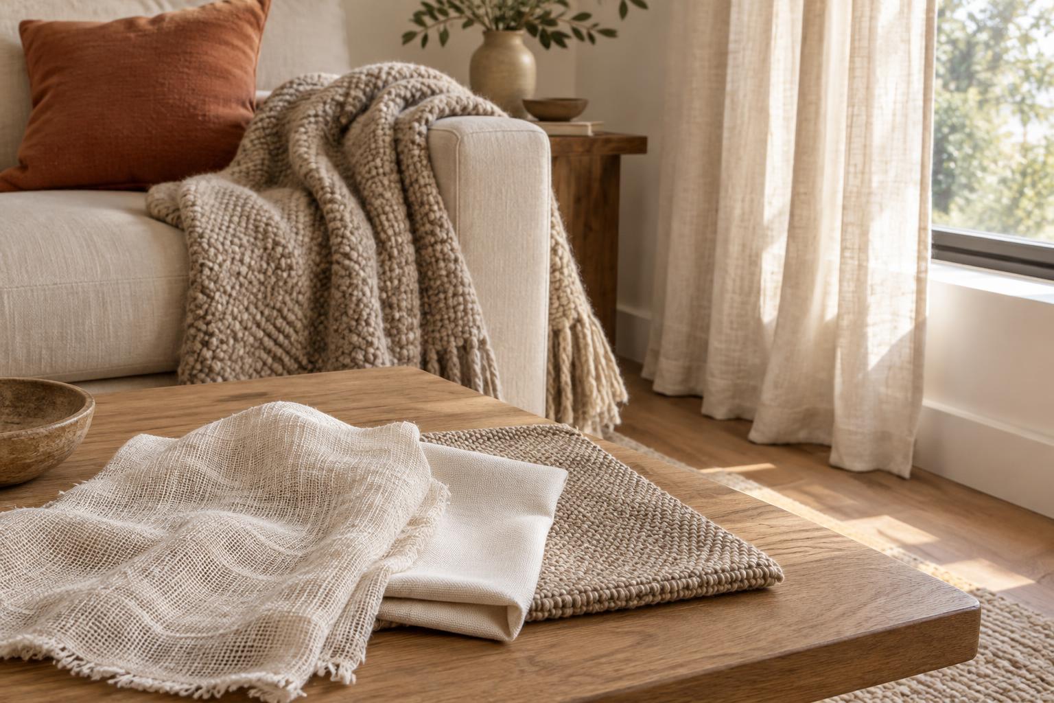 How Weave and Fabric Weight Shape the Feel of Home Textiles