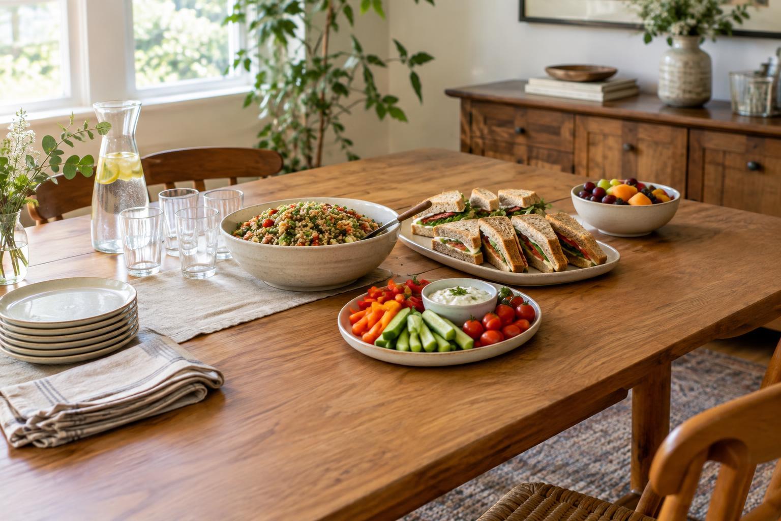 How Much Food to Prepare for a Casual Gathering