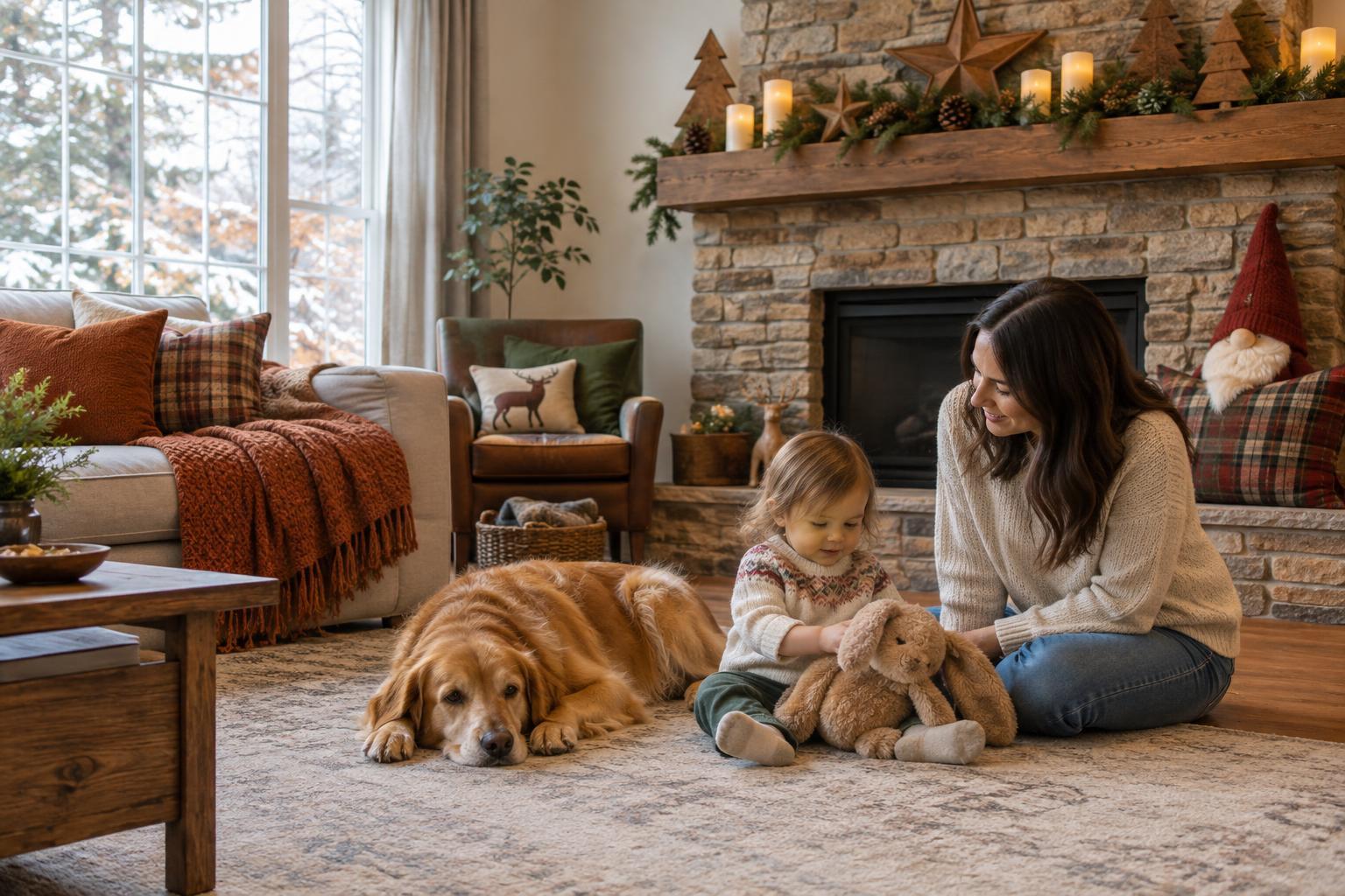 How to Make Seasonal Decorations Safer Around Pets and Young Children