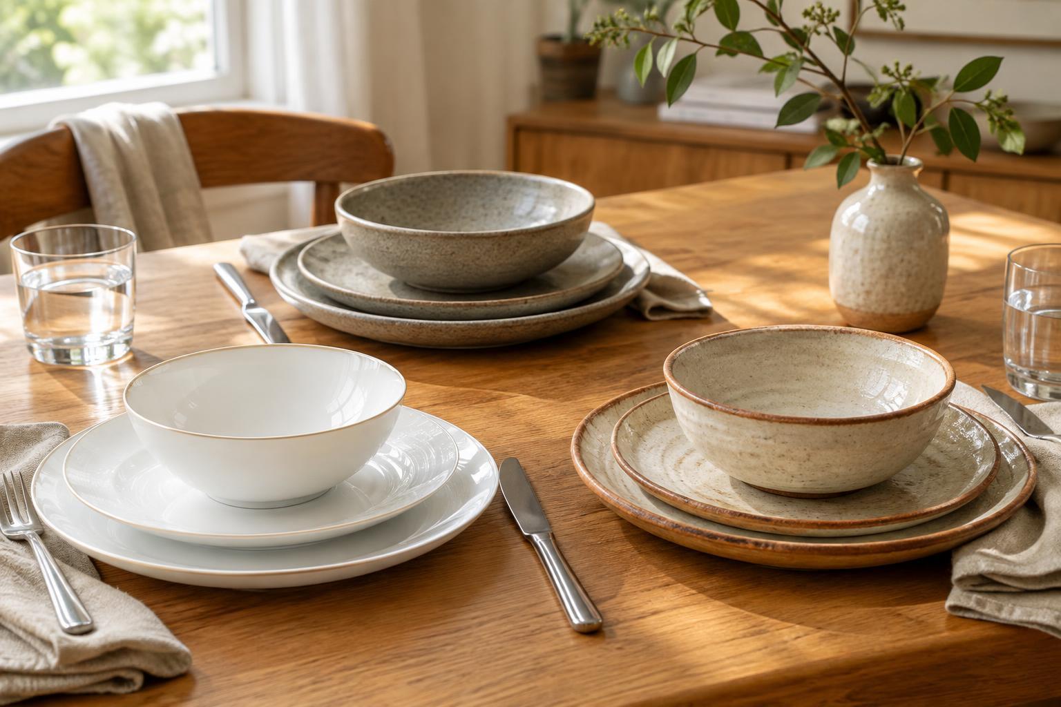 Porcelain, Stoneware or Earthenware: Choosing Dinnerware for Daily Use