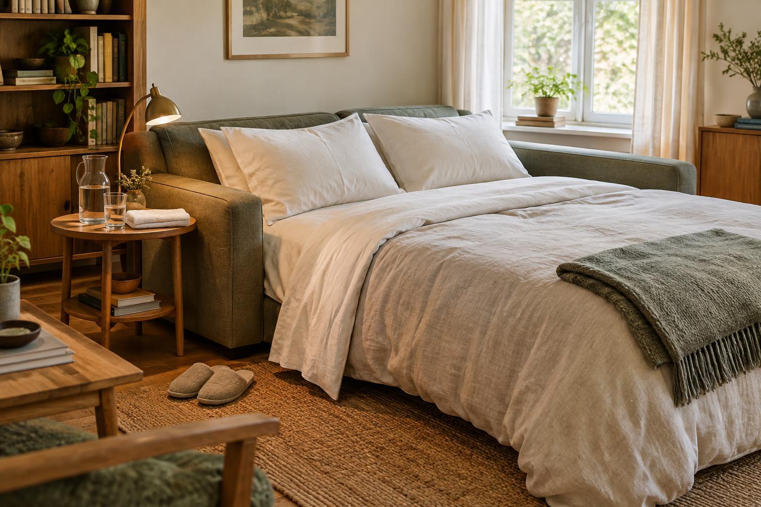 How to Make an Overnight Guest Comfortable Without a Guest Room